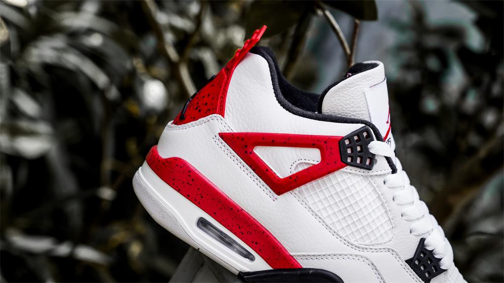 PK GOD Jordan 4 Retro Red Cement RETAIL MATERIALS READY TO SHIP